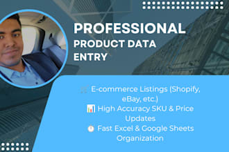 be your virtual assistant and data entry specialist