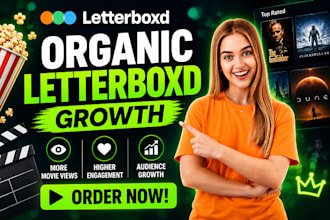 organic letterboxd movie promotion to grow your audience and boost engagement