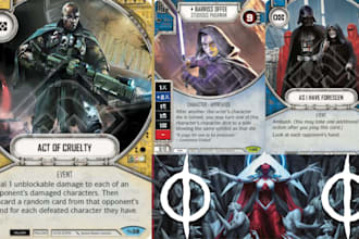 create custom mtg design card design illustration mtg commander edh deck
