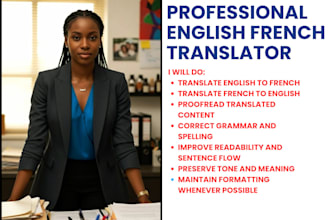 manually translate english to french or french to english