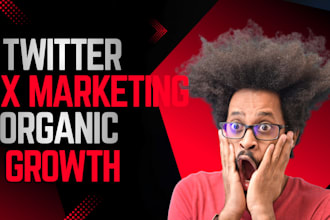 do organic twitter x marketing to get real x followers and x growth