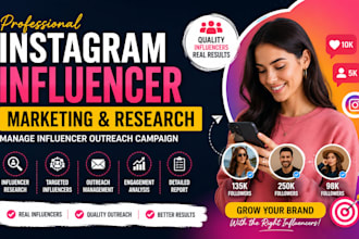 find instagram influencer marketing research manage influencer outreach campaign