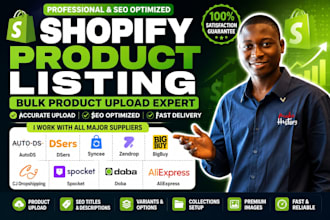 upload  product listing shopify autods dsers syncee zendrop bigbuy dropshipping
