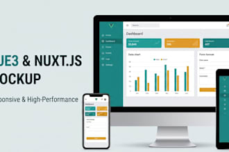 build responsive web applications using vue and nuxt