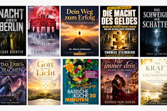 buchcover design, buchcover design, ebook cover design