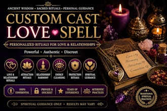 provide custom spiritual love ritual guidance