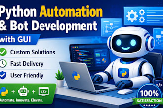 build python bots web scrapers ai automation tools telegram and discord bots