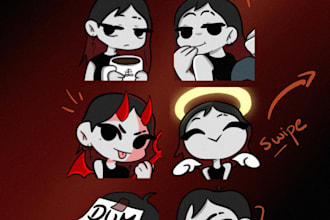 create custom twitch, kick, discord and youtube emotes