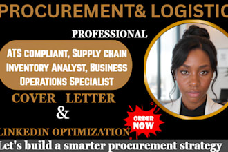 write professional procurement resume , logistic resume, procurement director