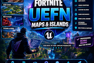 create fortnite uefn map, uefn island, verse scripting in unreal engine