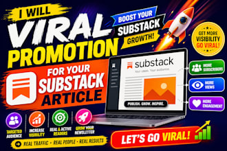 viral promotion for your substack article