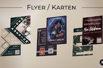 design professional book marketing print materials