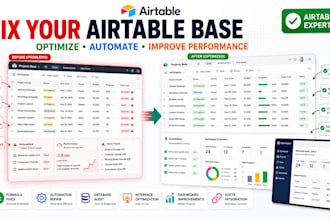fix, optimize, and automate your airtable database