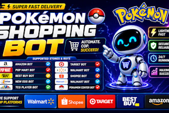 build auto checkout bot, custom auto purchase bot, shopping bot