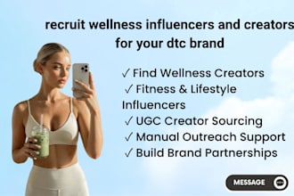 recruit wellness influencers and creators for your dtc brand