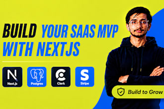develop a full stack saas mvp with nextjs