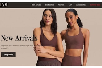 build modern activewear store clothing website fashion streetwear website