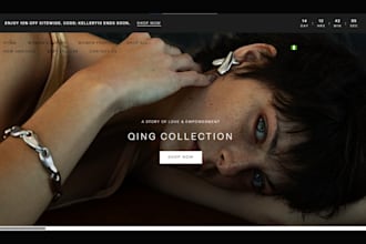 design high converting shopify store for shineon jewelry jewelry shopify store