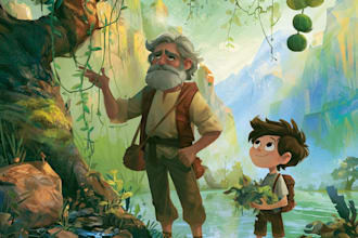 illustrate christian childrens books and bible stories