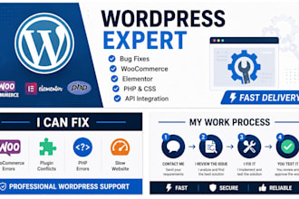 fix wordpress bugs and errors