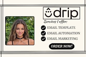 build drip  abandoned cart email automation for your store