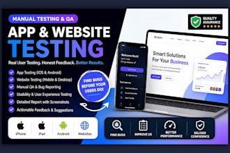 do app review, app testing, website and game testing on android, iphone,ipad, pc
