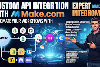 fix or build any custom API integration and advanced make com automation
