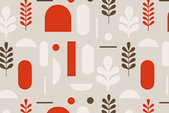 create seamless all over logo patterns for your brand