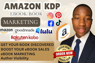promote your book with amazon KDP marketing and book promotion