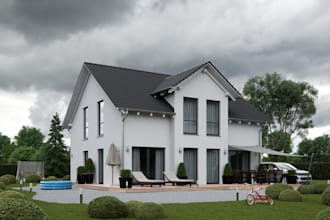 draw new single house plan for uk plans application, outline planning permission