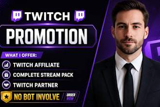 promote your twitch channel and grow your streamer audience
