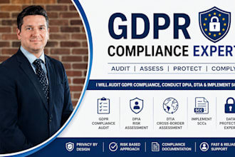 audit gdpr compliance conduct dpia dtia implement standard contractual clause
