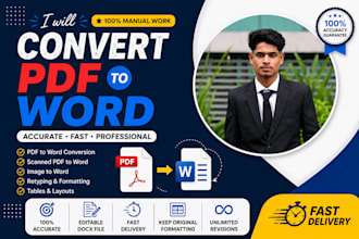 convert PDF to word
