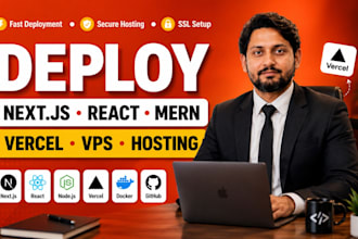 deploy nextjs react mern website to vercel netlify AWS vps