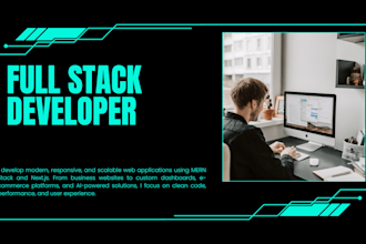 develop landing pages web apps using mern stack and next js