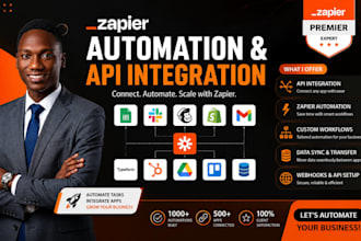 setup zapier zap automation, api integration with any platform
