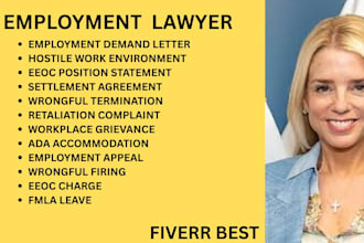 be your ca ny florida employment lawyer for wrongful firing, eeoc, ada, and fmla
