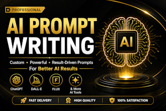write professional ai prompts for chatgpt, flux and dall e