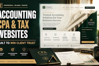 do accountant CPA tax bookkeeping and accounting firm websites for financial