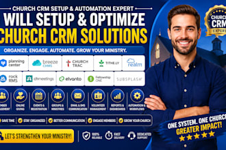setup planning center breeze chms churchtrac tithely realm rock rms chmeetings