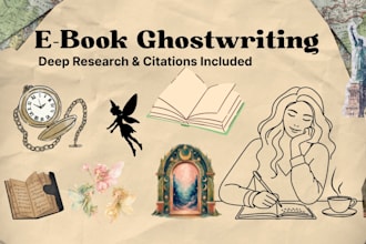 be your expert ebook ghostwriter