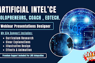 research and design presentation slide for business training coaching education