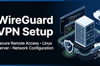 setup wireguard VPN server and secure remote access
