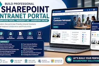 build sharepoint intranet portal, microsoft 365 employee portal, sharepoint os