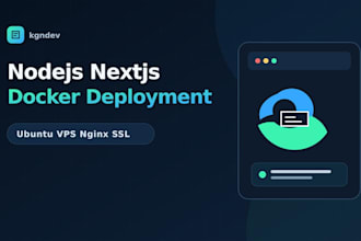 deploy or troubleshoot your nodejs and nextjs app on an ubuntu vps