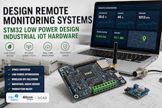 design remote monitoring systems stm32 low  power design industrial iot hardware