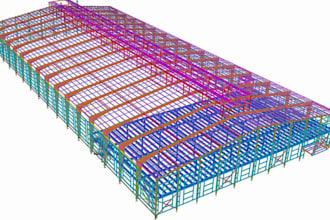 steel stair design and structural connection calculations