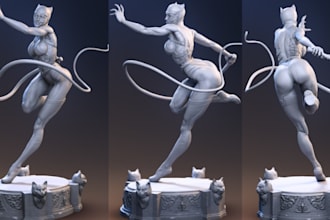 lifesize 3d fanart,nsfw female figurine,ply,stl,3mf resin print,prosthetic parts