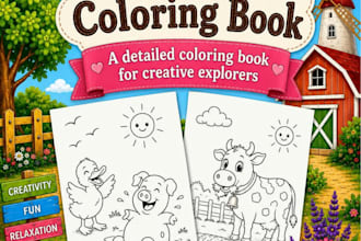 create cute custom coloring pages for children