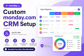 build a custom monday CRM for your sales team